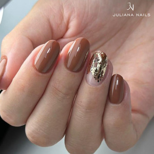 Nagellack Trend Winter Braun