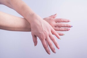Nagellack Trend Winter Experimental French Nails