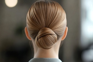 Sleek Hair Bun Sleek Hair Bun