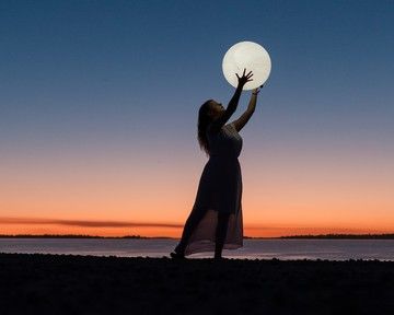 Haare schneiden nach dem Mond