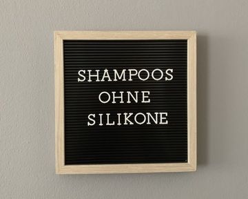 Shampoos ohne Silikone