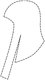 Comair Bonnet à mèches jetable double lisse 50 pc