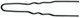 Comair épingles à cheveux noires épaisses 50 pc - 45 mm