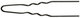 Comair Hair needles black thick 50 pieces bag - 65 mm