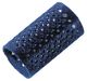 Comair Metal Hair Curlers flocked long 12 piece bag - 36 mm