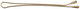 Comair Pinces classiques 24 pc 48 mm - or