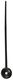 Comair Plastic Pins 100 piece bag - 73 mm