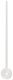 Comair Plastic Pins 100 piece bag - 75 mm