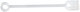 Comair Replacement Bands Silicone round 50 piece bag - long