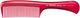 Hercules Sägemann Handle Comb 5630 - red
