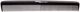 Hercules Sägemann Peigne en carbone HS C1 - anthracite