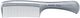 Herucles Sägemann Griffkamm 5630 - silber-metallic
