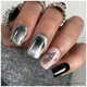 Juliana Nails Gel Lack Glitter & Co - Icy Cat Eye Silver