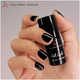 Juliana Nails Gel Lack Schwarz & Grautöne - Black Intense