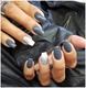 Juliana Nails Gel Lack Schwarz & Grautöne - Grauschwarz