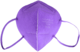 Maschera FFP2 viola