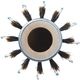 Olivia Garden Eco Hair Combo Round Brush