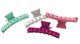 Plastik Water Wave Clamps coloured
