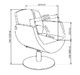 Styling Chair Zürich with hydraulic pump